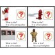 FIRE SAFETY Activities | WH Questions with Pictures TASK BOX FILLER for Autism